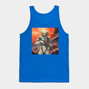 Space Cowboy Sci-fi Tank Top